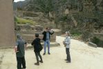 PICTURES/Sacred Valley - Ollantaytambo/t_Victor explaining Rocks.JPG